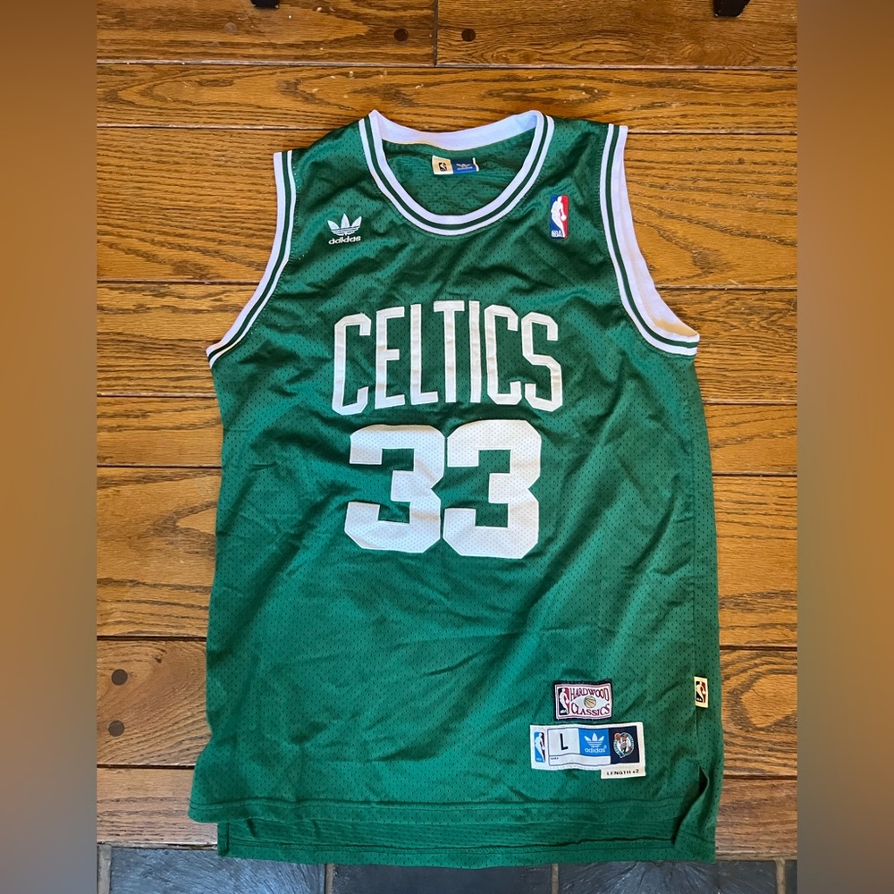 Larry Bird #33 Adidas jersey